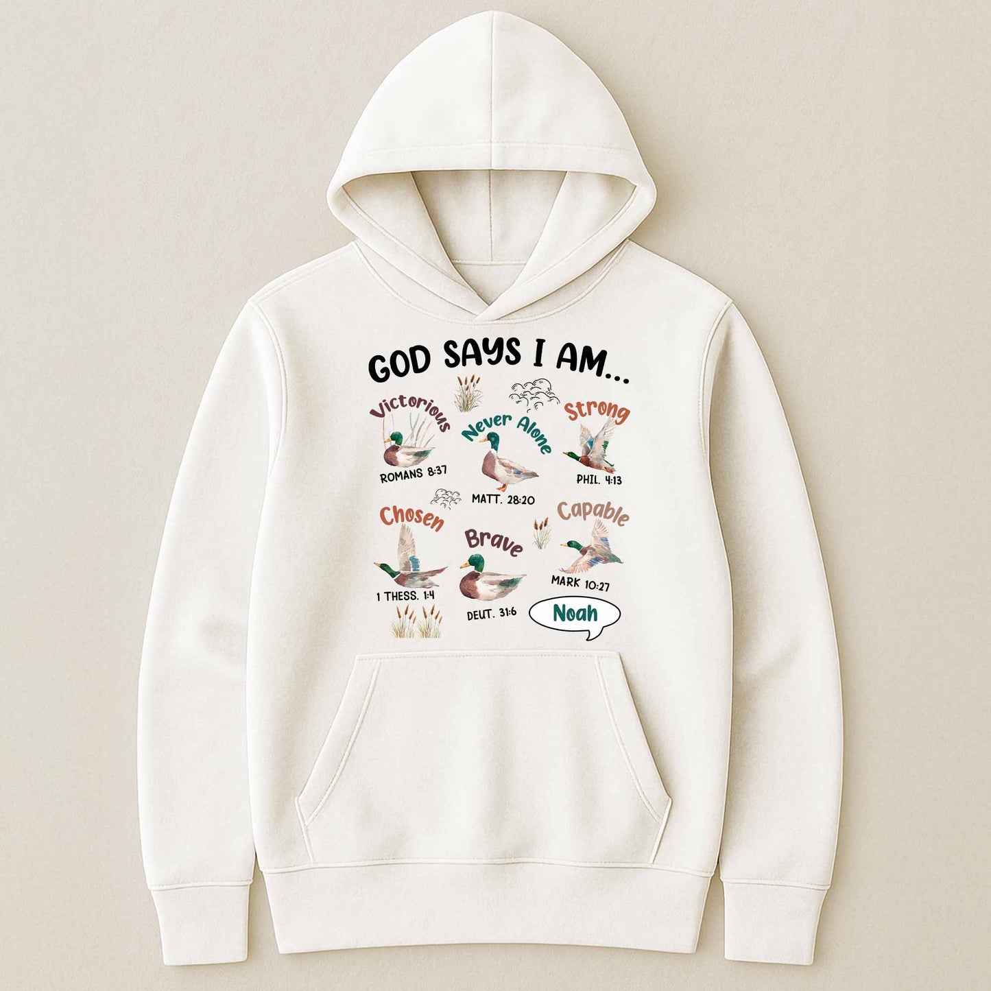 Mallard Duck God Says I Am - Personalized Shirt