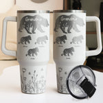 Mama Bear Custom Kids' Names Mother's Day Gift - Personalized 40oz Tumbler