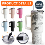 Mama Bear Custom Kids' Names Mother's Day Gift - Personalized 40oz Tumbler