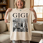 Mama, Daddy, Gigi, Papa Custom Nicknames - Retro Vintage Custom Kids' Photo - Personalized Photo Comfort Tee