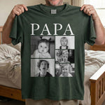 Mama, Daddy, Gigi, Papa Custom Nicknames - Retro Vintage Custom Kids' Photo - Personalized Photo Comfort Tee