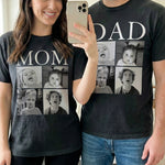 Mama, Daddy, Gigi, Papa Custom Nicknames - Retro Vintage Custom Kids' Photo - Personalized Photo Comfort Tee