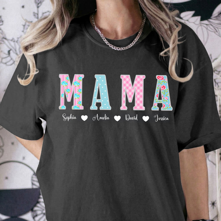 Mama-Faux-Pearls-Personalized-Shirt-3