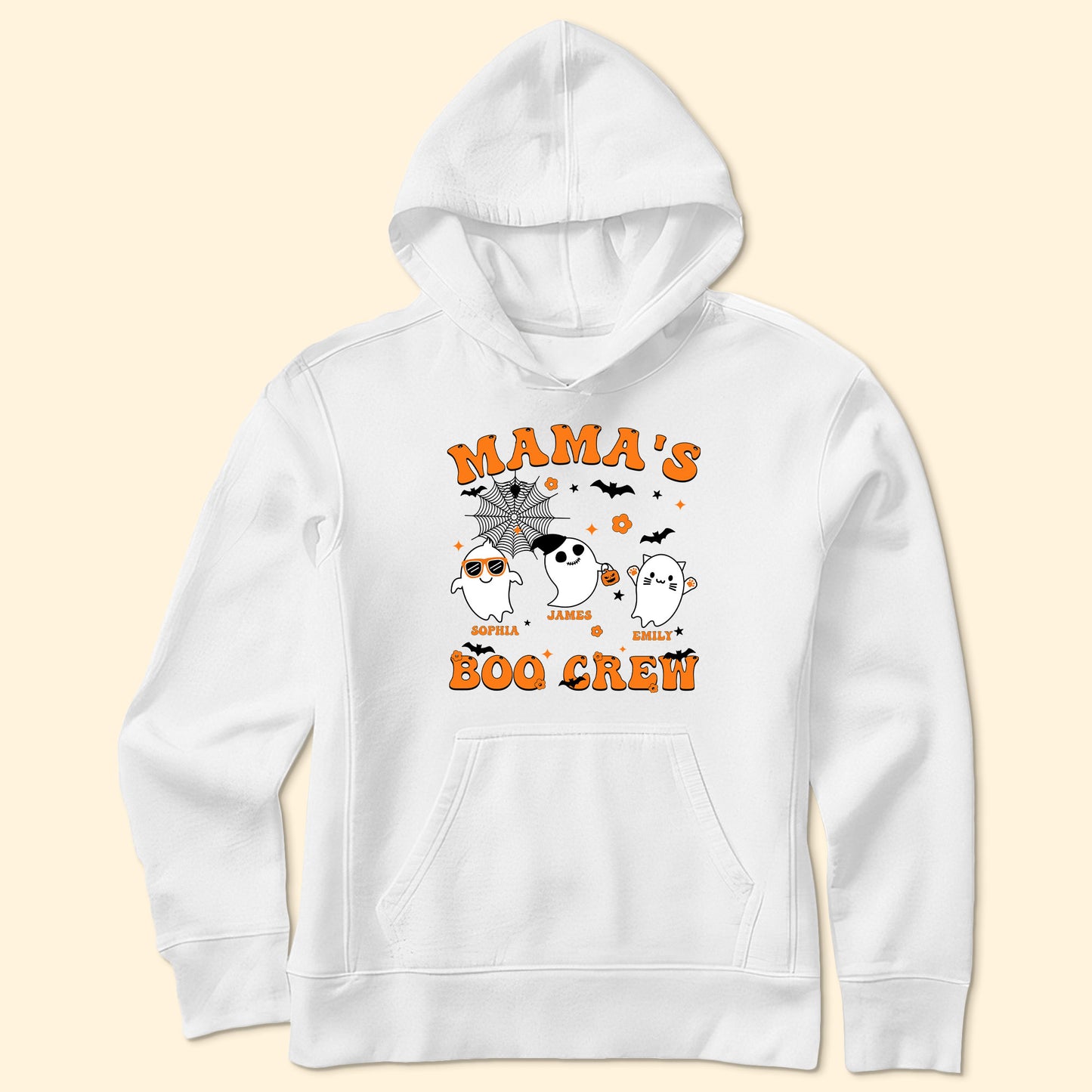 Mama's Boo Crew Halloween Spooky - Personalized Shirt