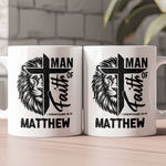 Man Of Faith Christian Bible Verse - Personalized Mug