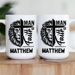 Man Of Faith Christian Bible Verse - Personalized Mug