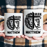 Man Of Faith Christian Bible Verse - Personalized Mug
