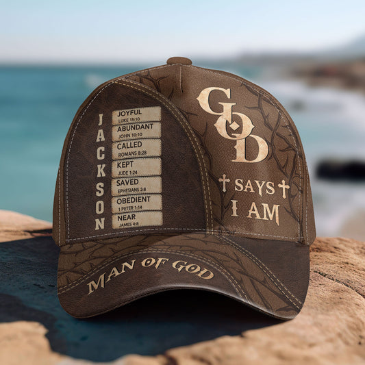 Man Of God - Personalized Classic Cap