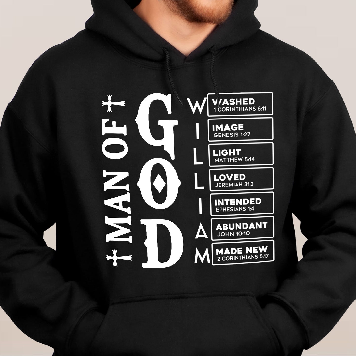 Man Of God - Personalized Shirt