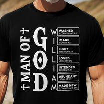 Man Of God - Personalized Shirt