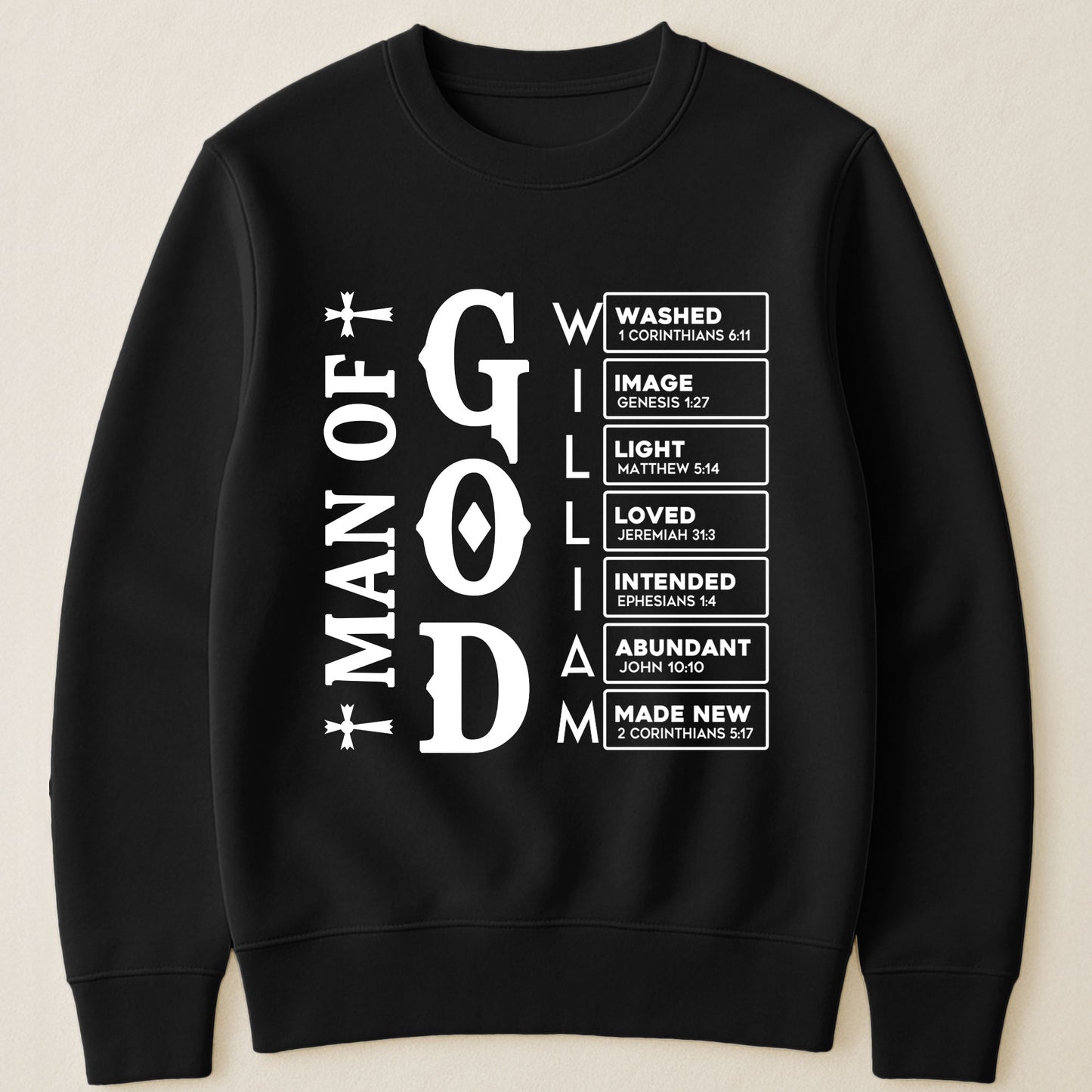 Man Of God - Personalized Shirt