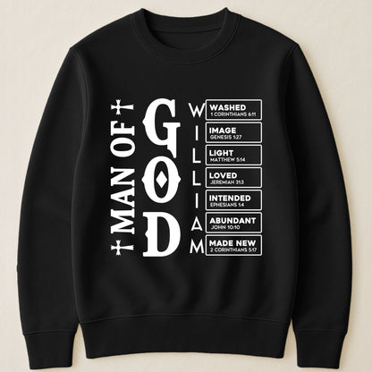 Man Of God - Personalized Shirt