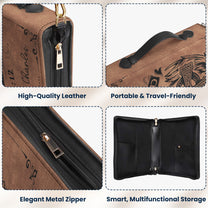 Man Of God Religious Gift For Him - Personalized Bible Cover