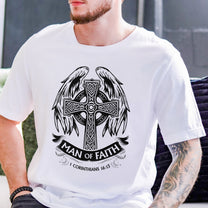 Man Of God Religious Gift For Him - Personalized Comfort Tee