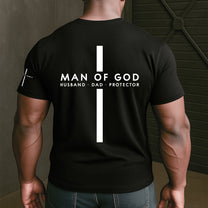 Man-Of-God-Custom-Family-Name-On-Sleeve-Pride-Christian-Gifts-For-Men,-Husband,-Dad-Personalized-Shirt-5