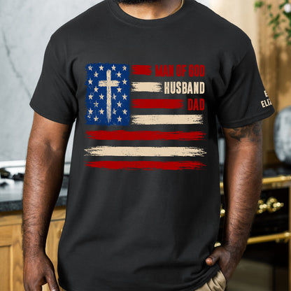 Man-Of-God,-Husband,-Dad,-Papa-Christian-Gift,-Father's-Day-Gift-Kids'-Names-On-Sleeve-Personalized-Shirt-3