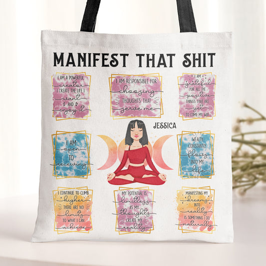 Manifestation - Personalized Tote Bag