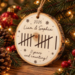 Many Years & Counting Custom Name Anniversary - Personalized Ornament