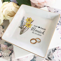 Married Since - Personalized Jewelry Dish