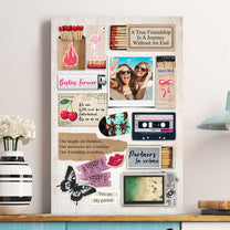 Matchbox Friendship Gift For Besties - Personalized Photo Poster