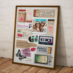 Matchbox Friendship Gift For Besties - Personalized Photo Poster