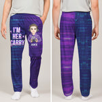 Matching Gaming Couples Player 01 02 For Gamer Lovers - Personalized Matching Lounge Pants With Pockets