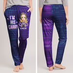 Matching Gaming Couples Player 01 02 For Gamer Lovers - Personalized Matching Lounge Pants With Pockets
