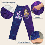 Matching Gaming Couples Player 01 02 For Gamer Lovers - Personalized Matching Lounge Pants With Pockets