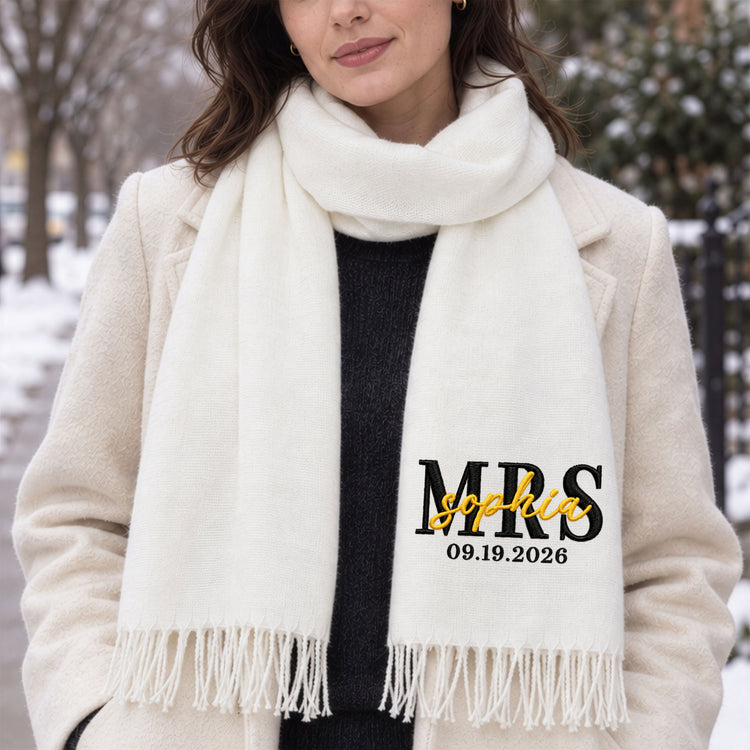 Matching-Mr-Mrs-Custom-Name-&-Special-Date-Personalized-Embroidered-Scarf-2