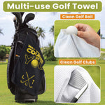 May The Course Be With You Custom Name For Men, Golfers, Husband, Buddies - Personalized Golf Towel