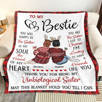 May This Blanket Hold You Till I Can - Personalized Blanket