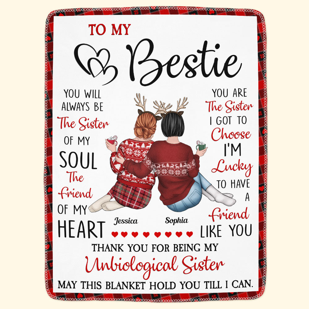 May This Blanket Hold You Till I Can - Personalized Blanket