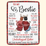 May This Blanket Hold You Till I Can - Personalized Blanket