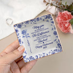 May You Be Proud Of The Work You've Done Toile De Jouy - Personalized Jewelry Dish