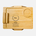 May_Your_Coffee_Be_Strong_Personalized_Wooden_Couch_Arm_Table_2