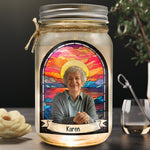 Memorial Gift I'm Always With You - Personalized Photo Mason Jar Light
