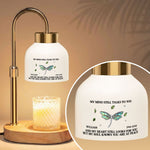 Memorial Gift My Mind Still Talks To You - Personalized Candle Warmer