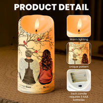 Memorial Led Candle Keep The Light On  - Personalized Led Candle