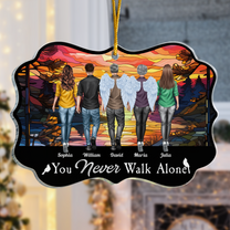 Memorial You Never Walk Alone - Personalized Acrylic Ornament