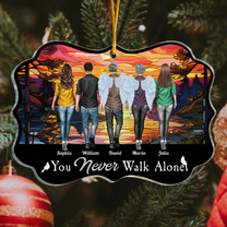 Memorial You Never Walk Alone - Personalized Acrylic Ornament