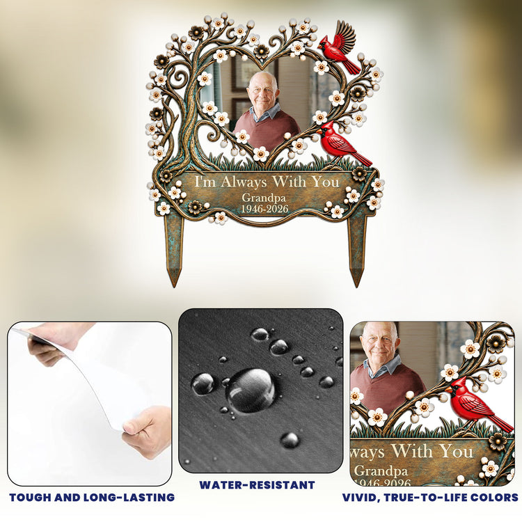 Memorial-Custom-Photo-Cardinal-Remembrance-Gifts-Personalized-Garden-Stake-4