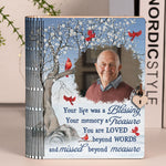 Memory Box That Memory Becomes A Treasure - Personalized Wooden Photo Book Box