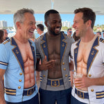 Men’s Funny 3D Captain Summer Party, Birthday, Bachelor Costume, Halloween Cosplay - Personalized Shirt