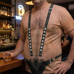 Men’s-Funny-3D-Hairy-Chest,-Bachelor-Party-Costume,-Adult-Humor-Halloween-Cosplay-Personalized-Shirt-1