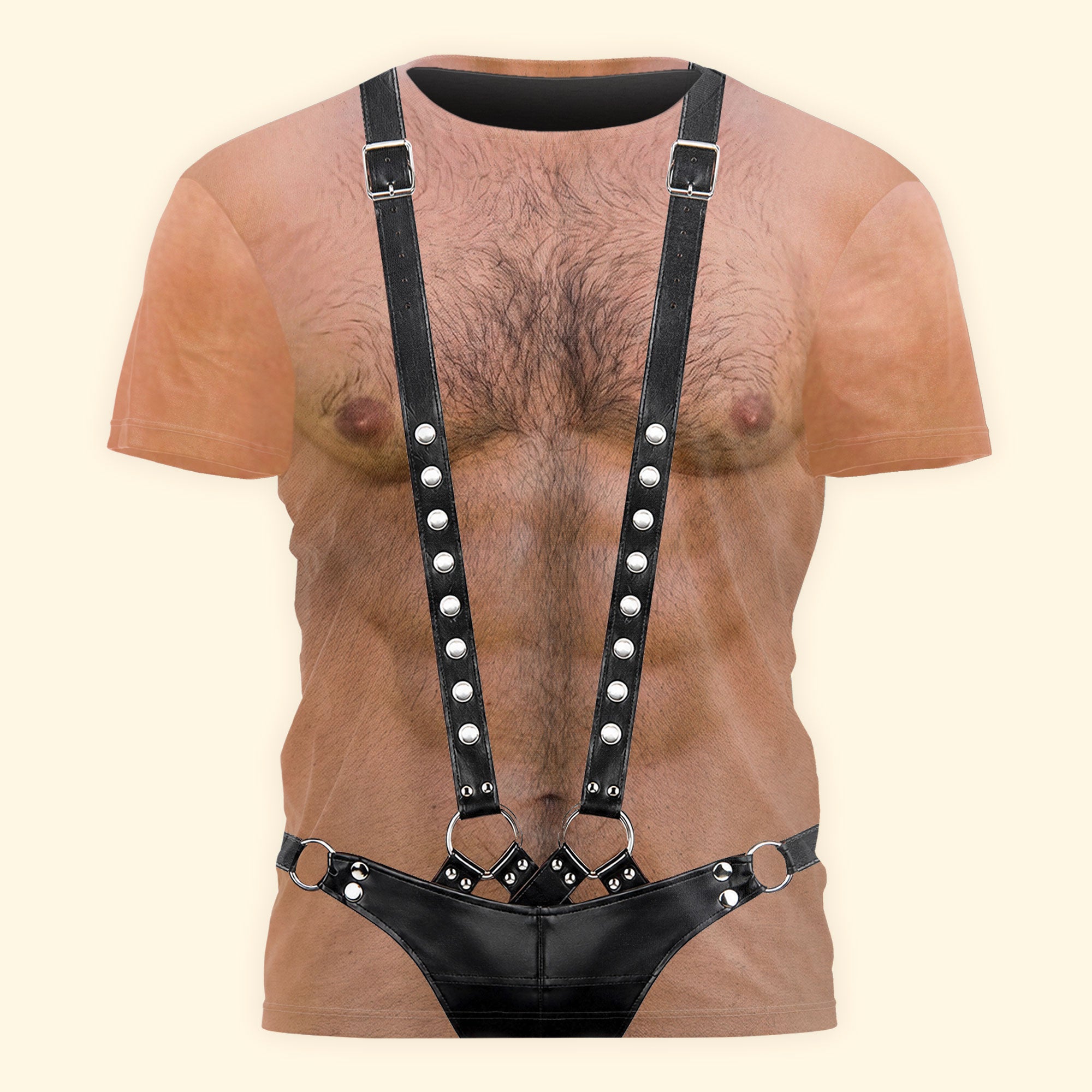 Men’s-Funny-3D-Hairy-Chest,-Bachelor-Party-Costume,-Adult-Humor-Halloween-Cosplay-Personalized-Shirt-3