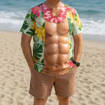 Men’s-Funny-3D-Muscular-Body-Hawaiian-Shirt,-Summer-Tropical-Floral-Bachelor-Party-Personalized-Shirt-1