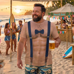 Men’s-Funny-3D-Muscular-Chest,-Bachelor-Party-For-Groom-&-Groomsmen,-Halloween-Costume,-Summer-Party-Outfit-Personalized-Shirt-2