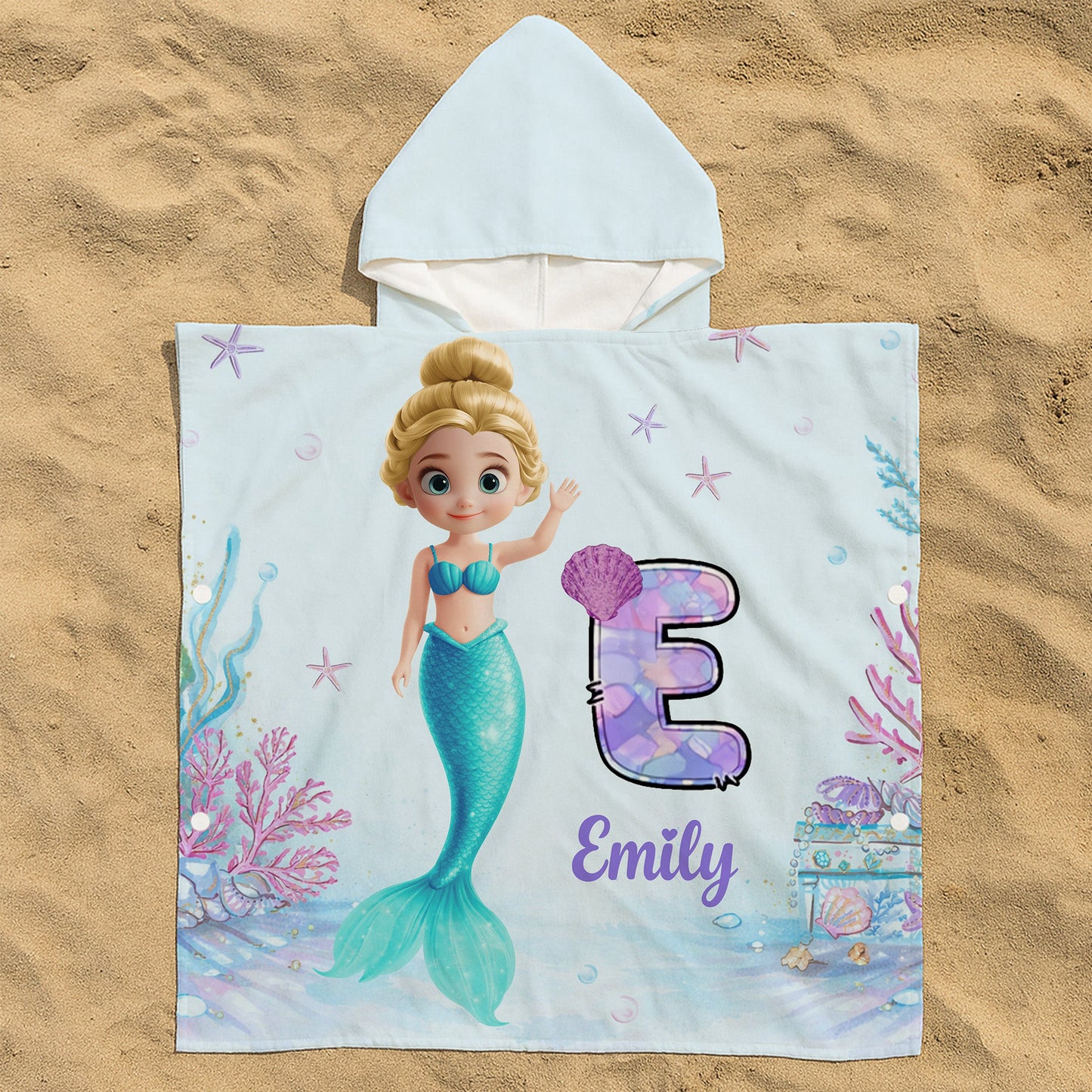 Mermaid_Initial_Personalized_Kids_Hooded_Towel_2