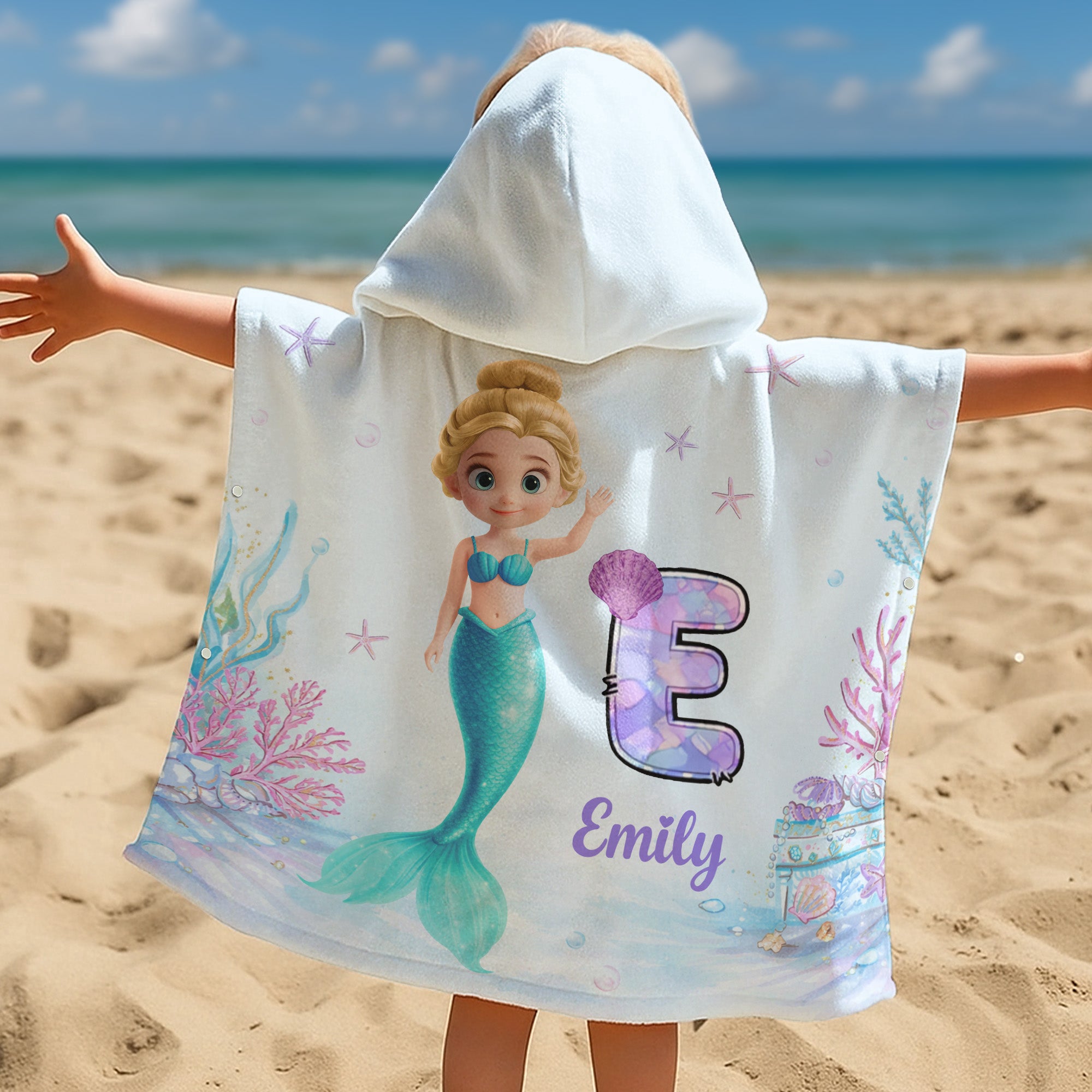 Mermaid_Initial_Personalized_Kids_Hooded_Towel_3