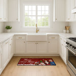 Merry Christmas Home Sweet Home - Personalized Runner Rug